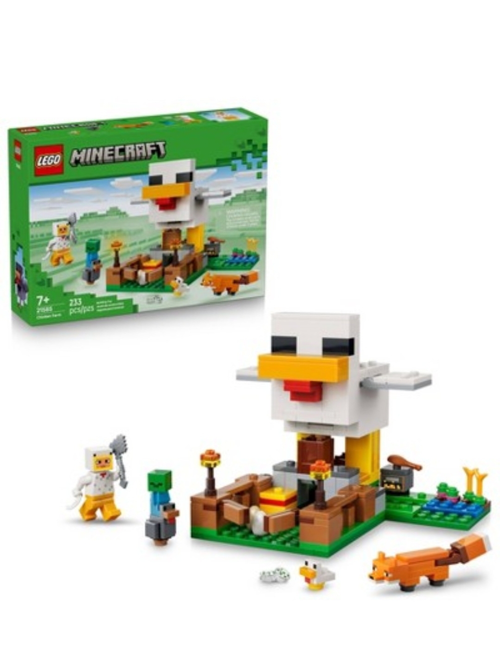 Lego Minecraft Chicken Farm